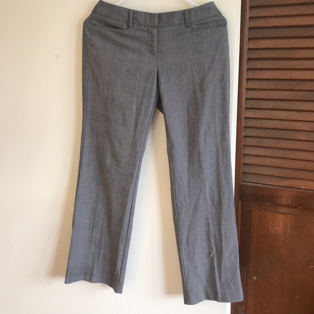Grey Patterned Pants